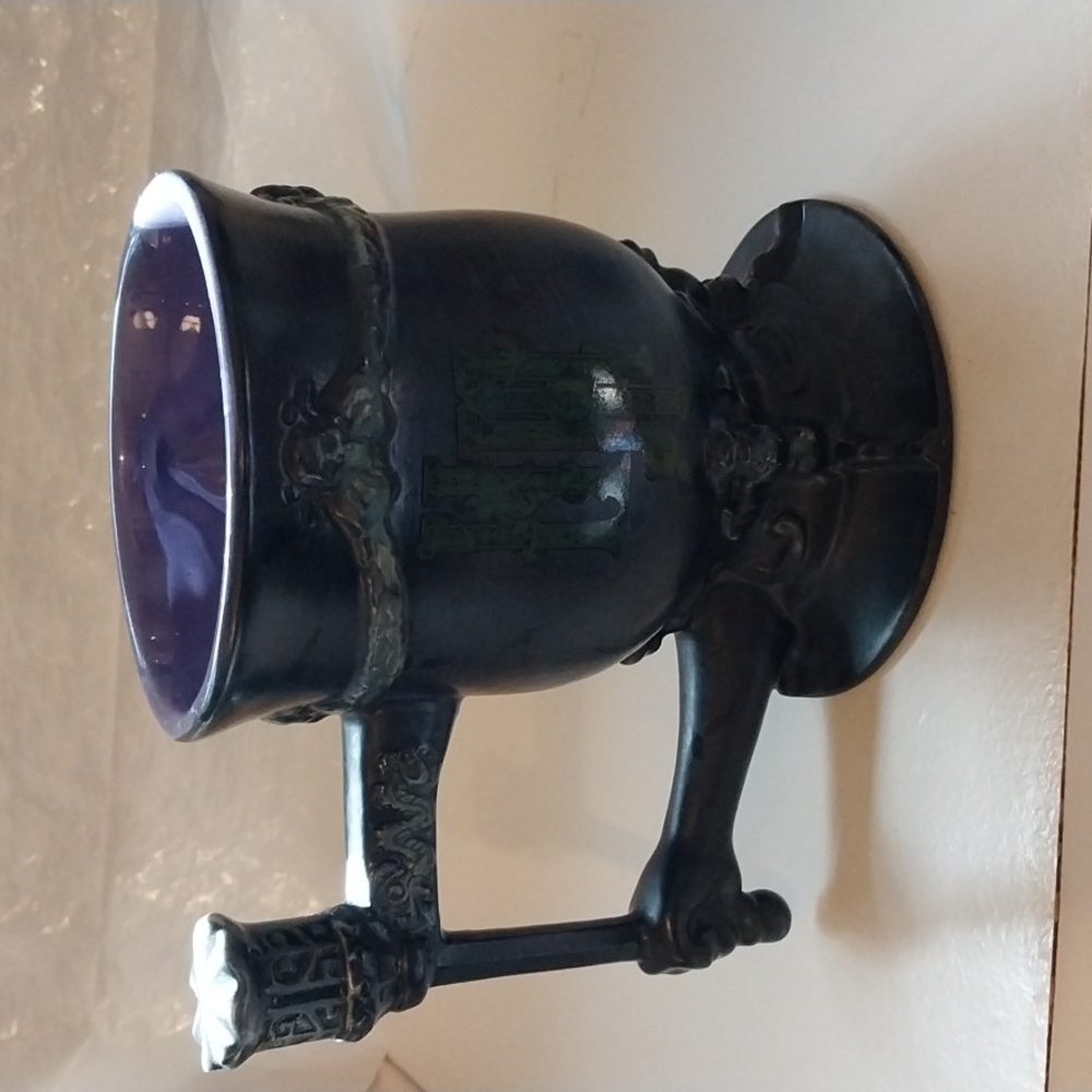 Disney Haunted Mansion Black And Green Dimensional Sculped Mug - Picture 6 of 6